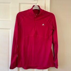 Adidas Climalite Bright Pink Pullover